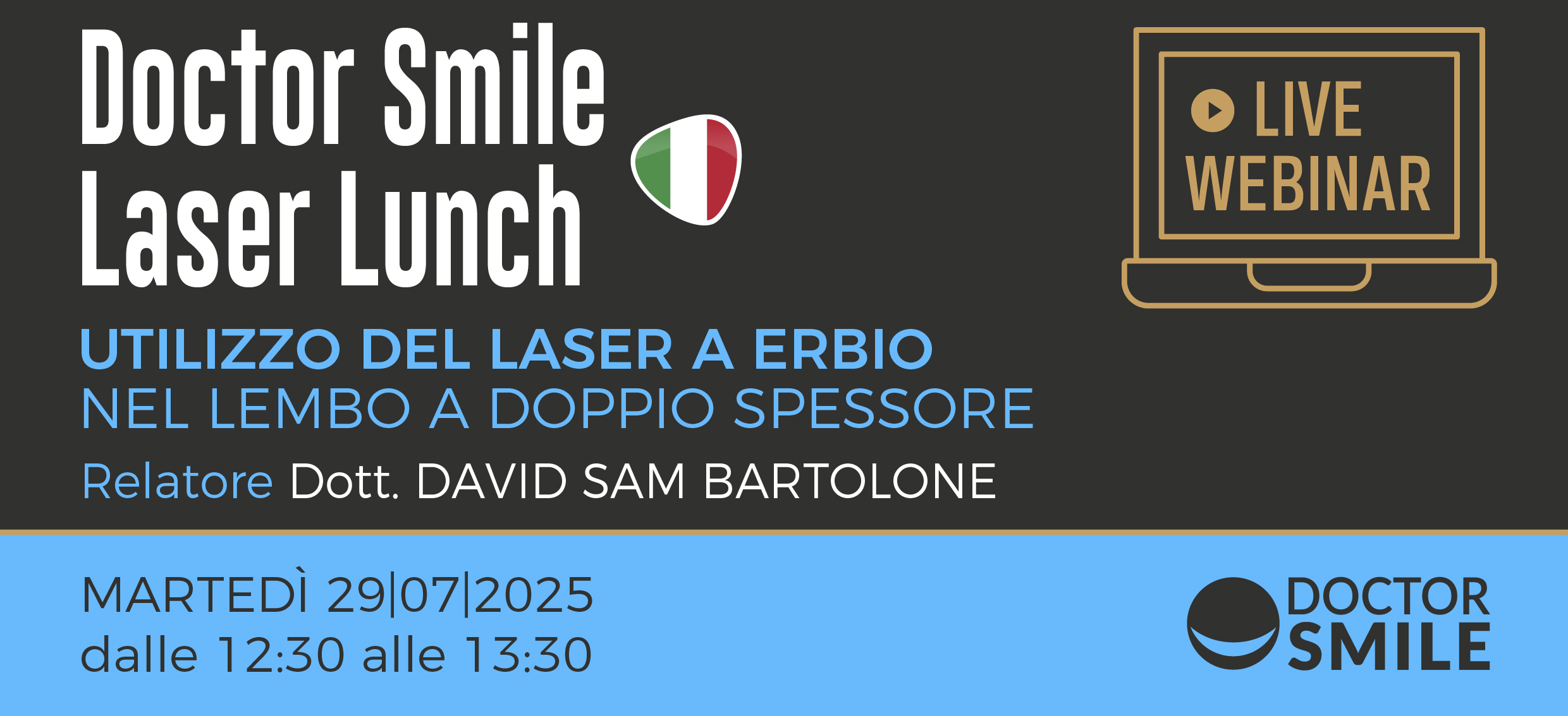 WEBINAR DOCTOR SMILE LASER LUNCH_BANNER